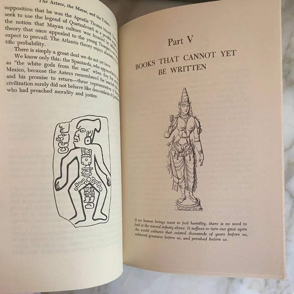 Vintage Gods Graves & Scholars Archaeology History Knoff C. W. Cream Book - Picture 6 of 11